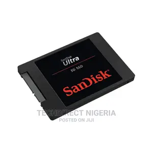 Sandisk Ultra 3D 1TB SSD, Black