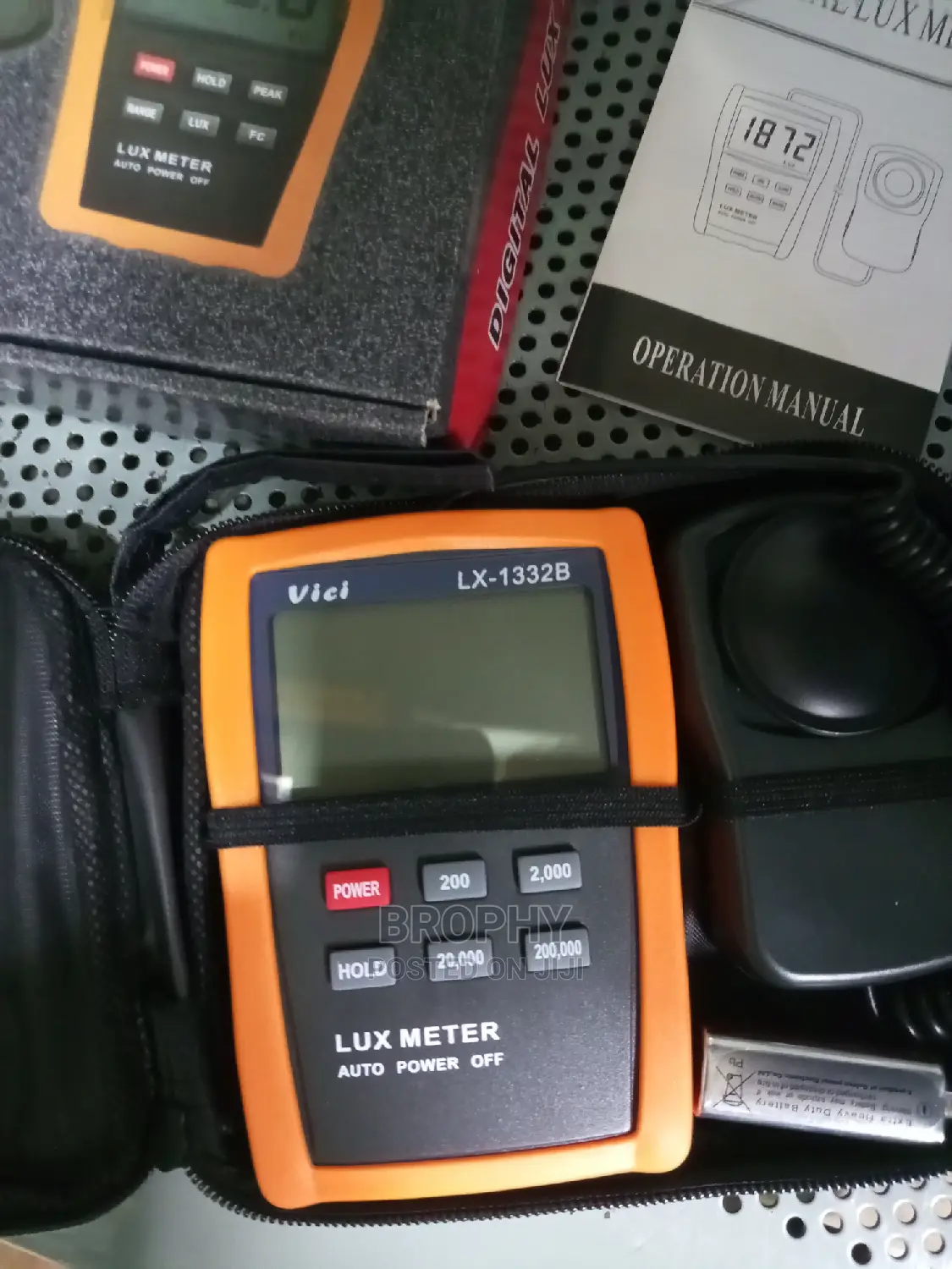 Durable Digital Lux Meter