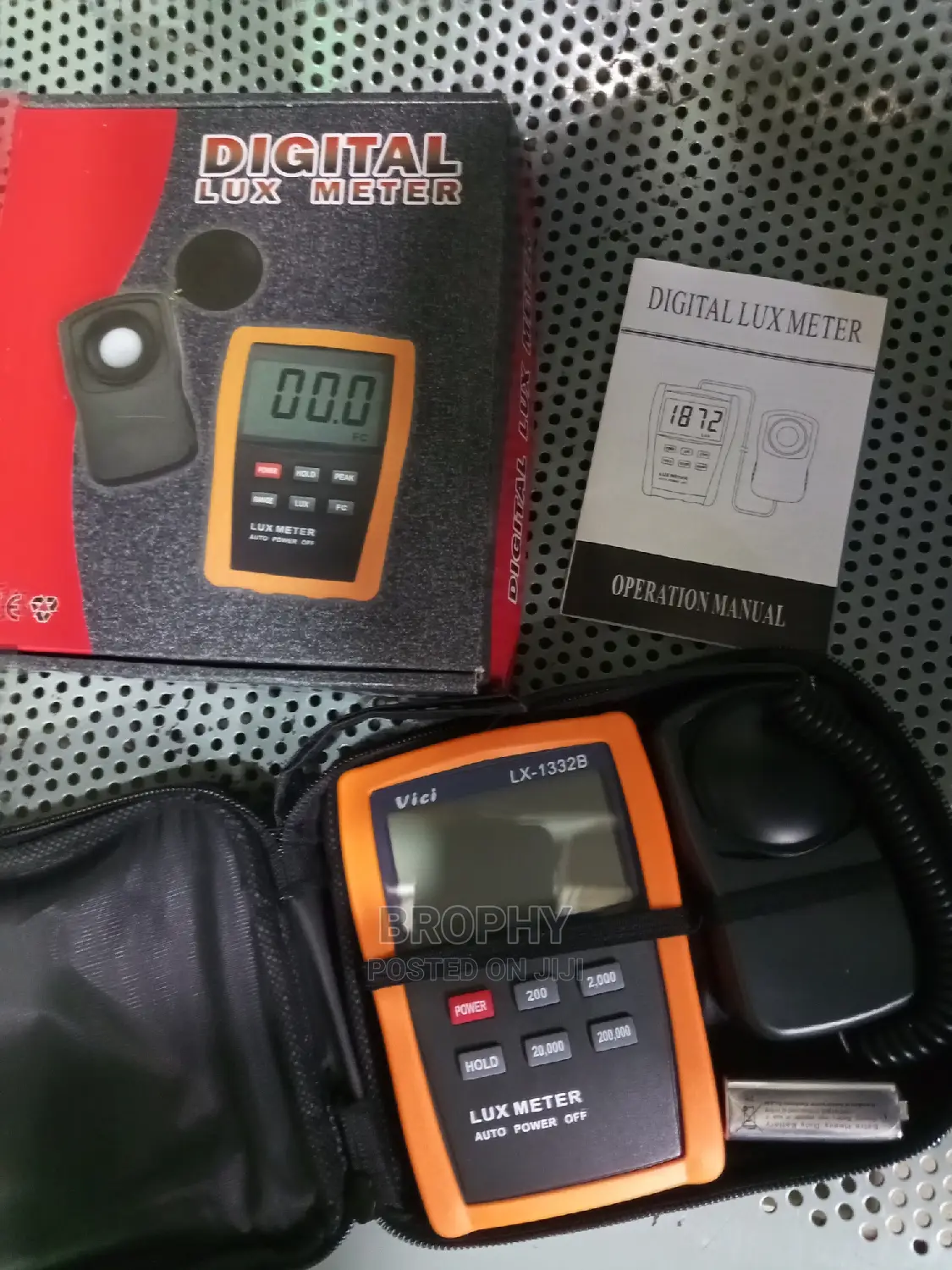 Durable Digital Lux Meter