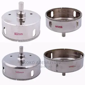 80mm Diamond Drill Bit, Hole Saw for Tiles and Glass