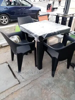 Set of Lugano Table and Four Chairs