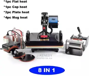 Heatpress Stonning And Sublimation Machine
