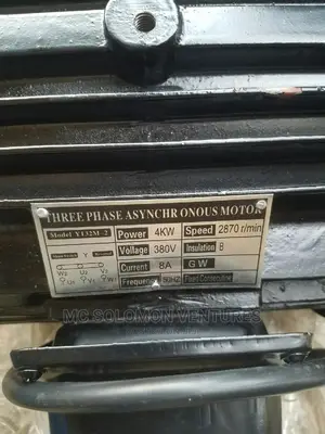 Three Phase 5hp Electric Motor 2870rpm