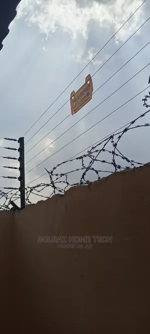 Electric Fence-Wire; Shock the Intruder.