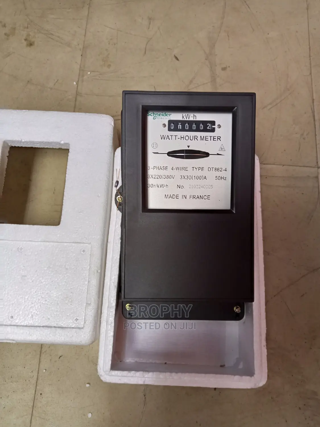 Three Phase Analog Check Meter