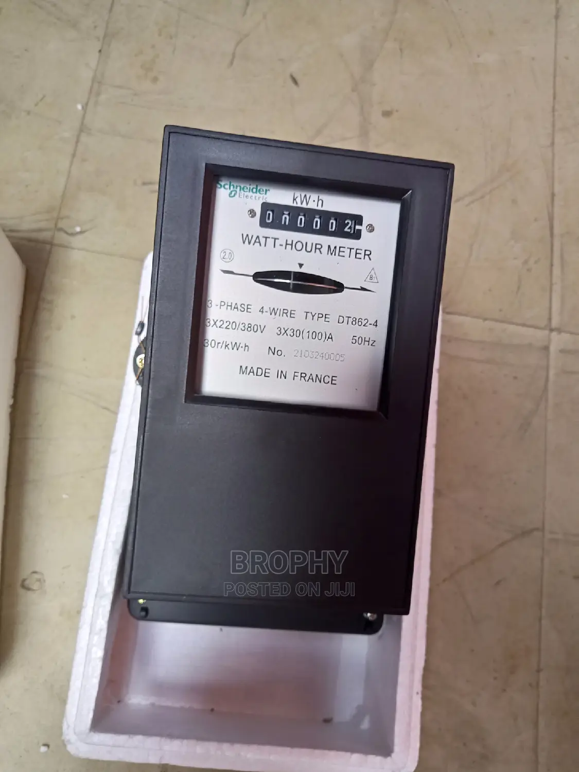 Three Phase Analog Check Meter