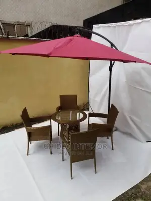 Cane Chiar With Umbrella