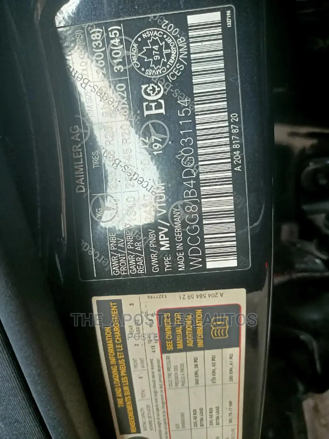 Mercedes-Benz GLK-Class 2013 Black