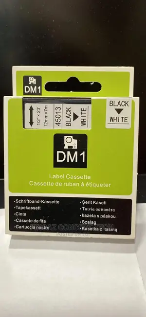 Dymo Catridges/Cassette 12mm