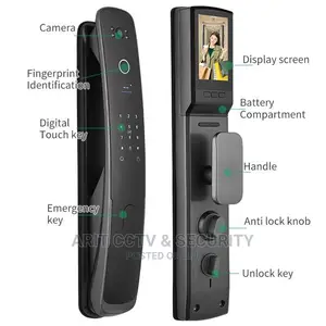 Finger Print Door Locks With Video Display