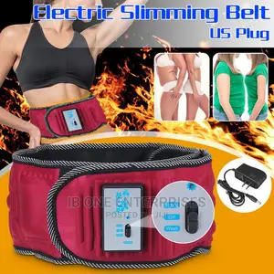 Electric Abdominal Stimulator Belly Waist Belt Massager
