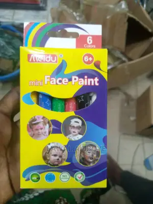6 Colors Face Painting Pencils Splicing Structure Face Pain