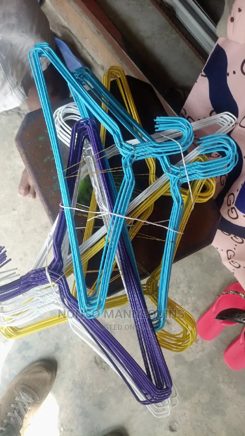 Basic Clothes Hangers of Different Colors