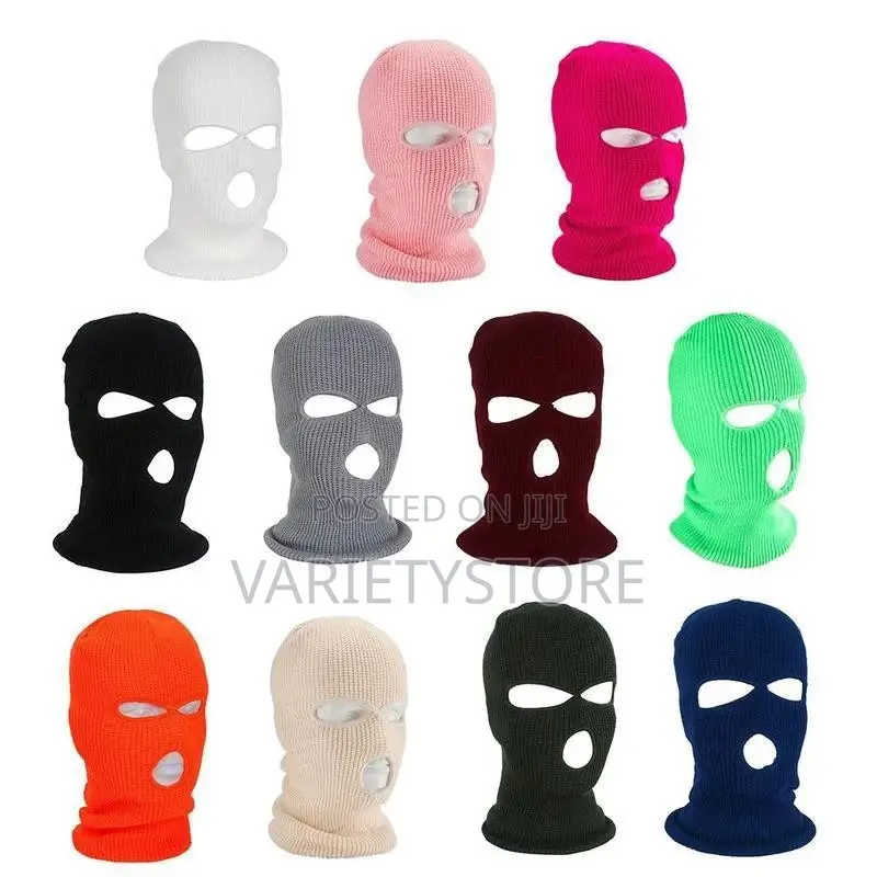 3 Hole Unisex Full Face Mask