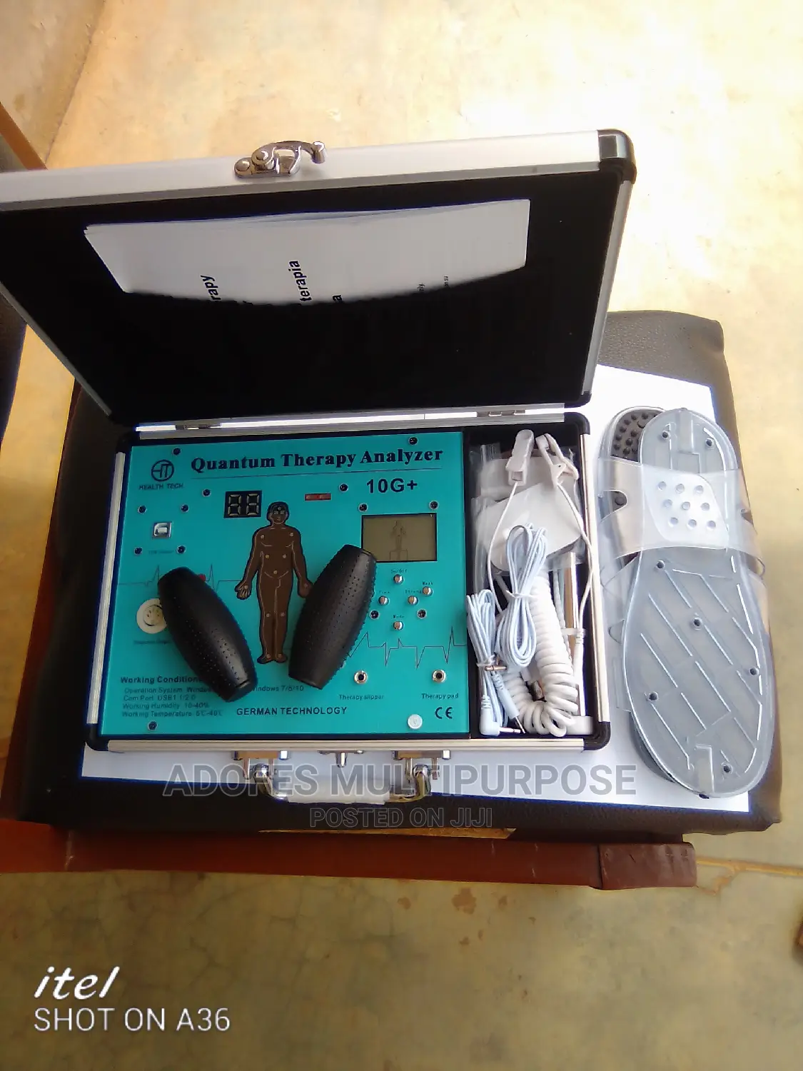 Quantum Resonance Machine With Massager German 10 G