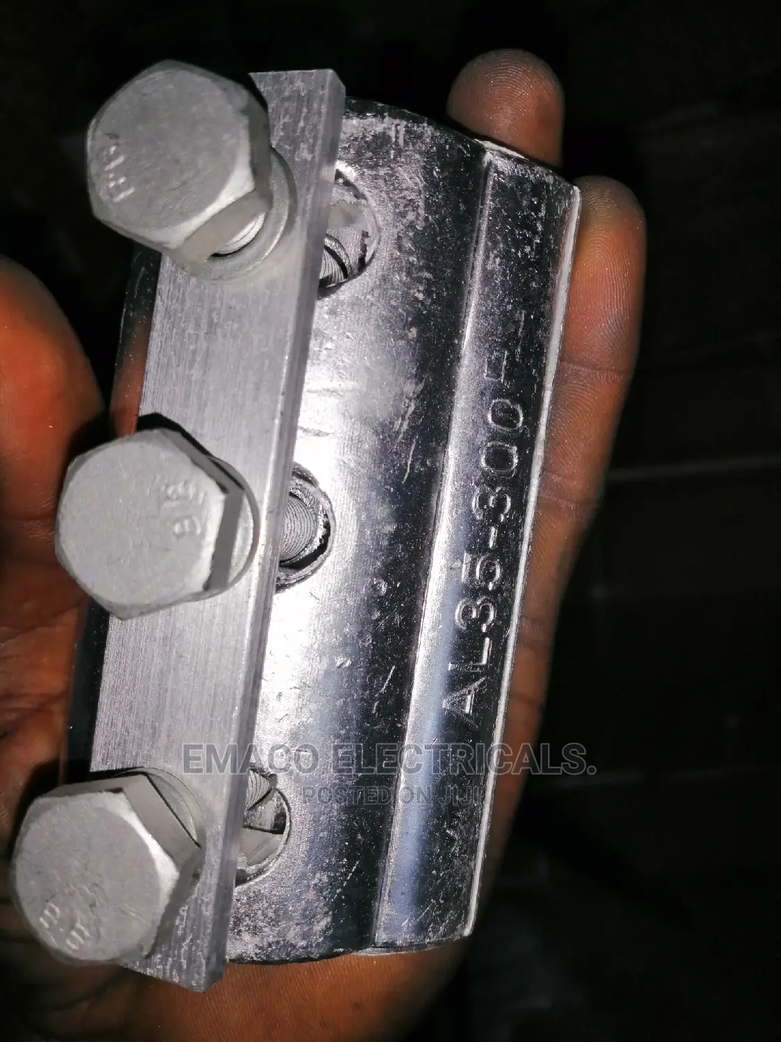 3 Bolt Aluminium and Copper Bimetallic Linetap Connector