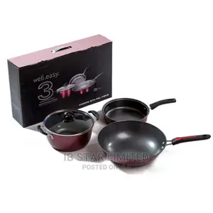 Free Delivery Non-Stick 3set Fried Pot Steak Saucepan