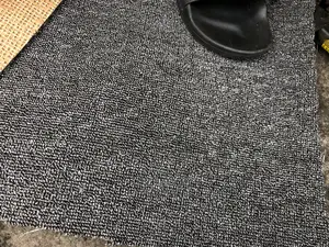 Plain Smooth Grey Rugs for Staircase
