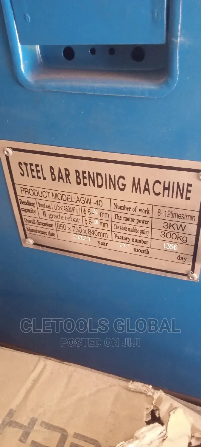 Electric Bar Bending Machine 40mm