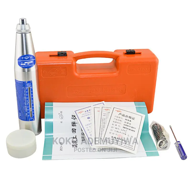 Concrete Rebound Compression Strength Hammer Tester