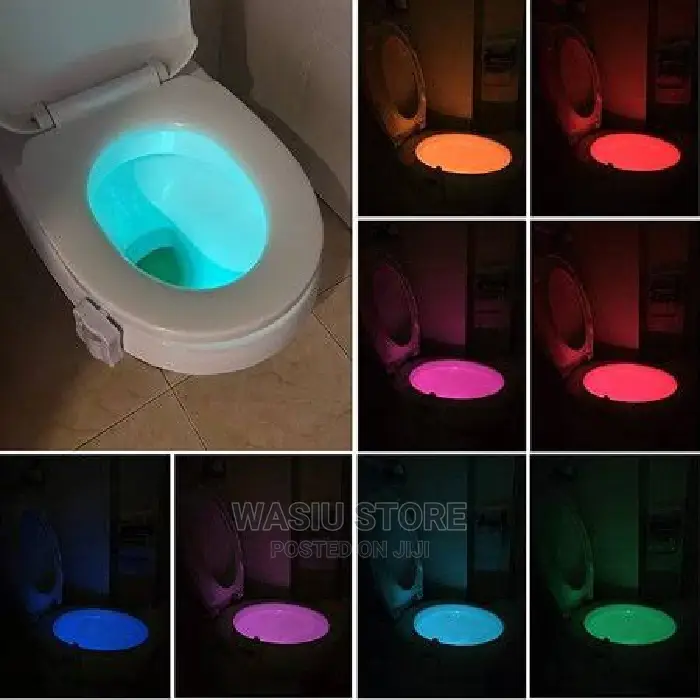 8 Color Toilet Bowl Sensor Light