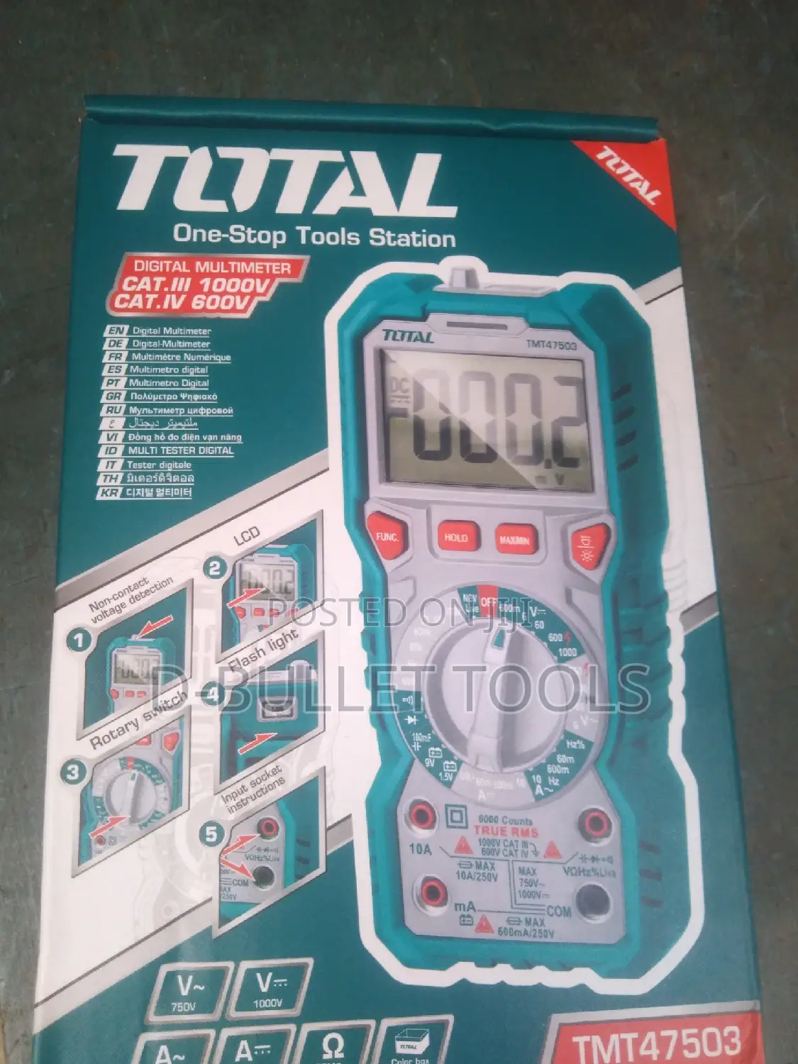 TOTAL Digital Multimeter