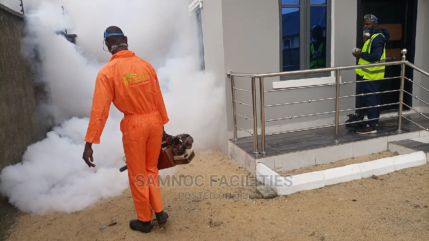 Fumigation in Progress