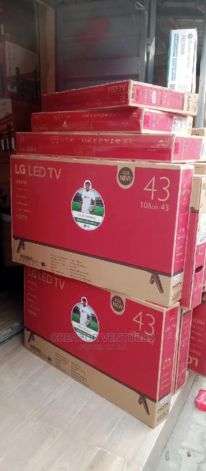 LG TV 43 Inches DC/AC LED,Full HD,2023 MODEL,Wide Screen. in Ojo TV
