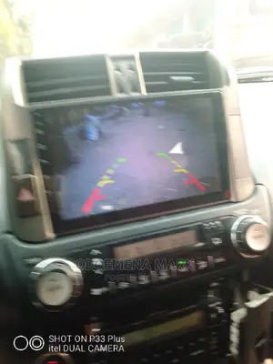 Toyota Prado Android DVD Navigation System Camera.