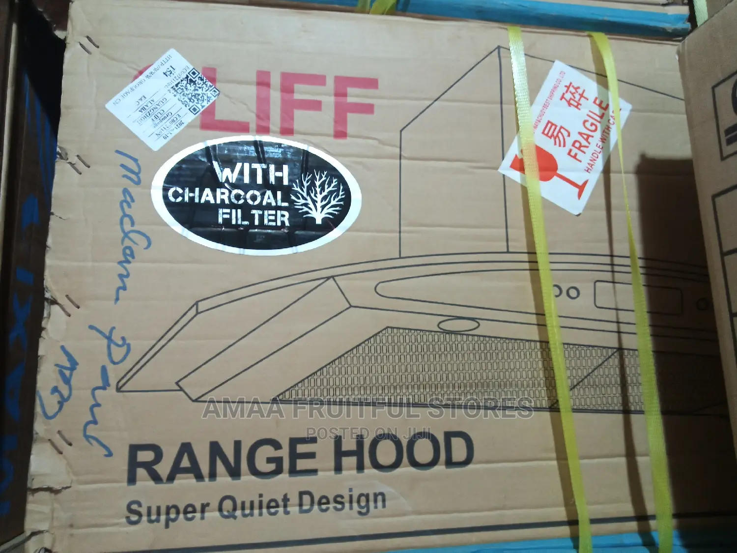 Cliff Range Hood 90cm