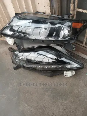 Lexus RX 350 Headlights 2010 With LED Lights Yahoo Model