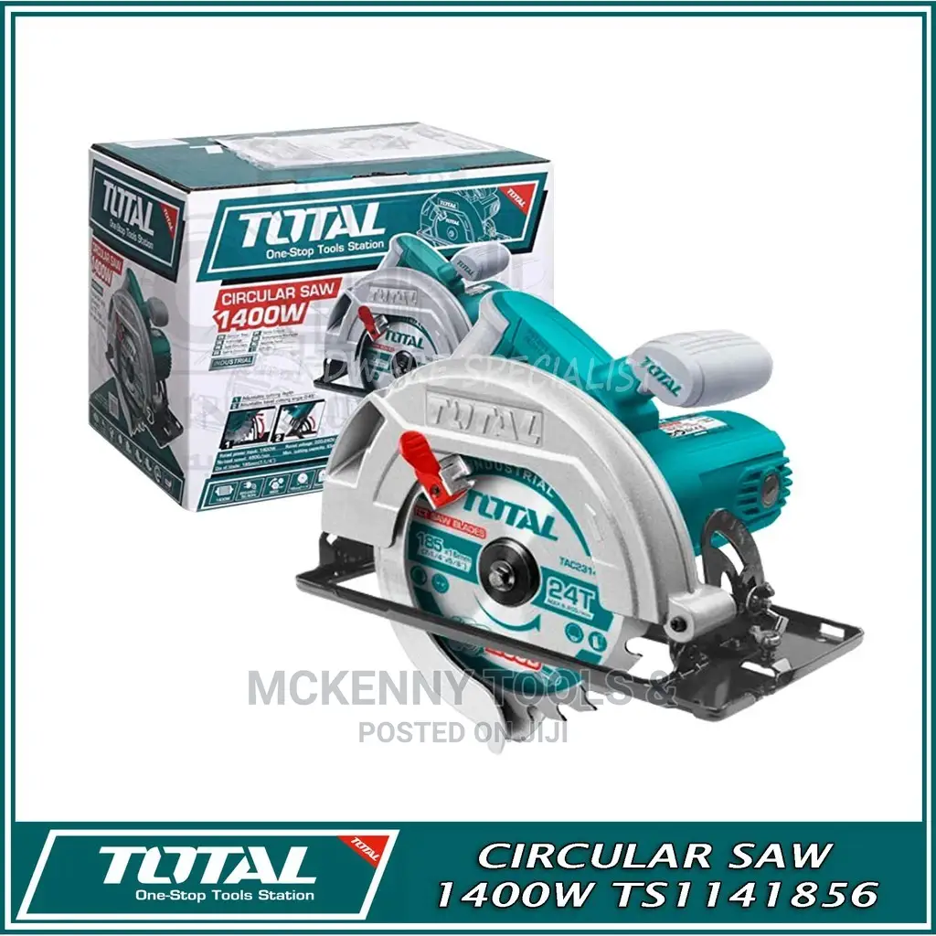 Total Circular Saw 1400w Ts Original Authentic