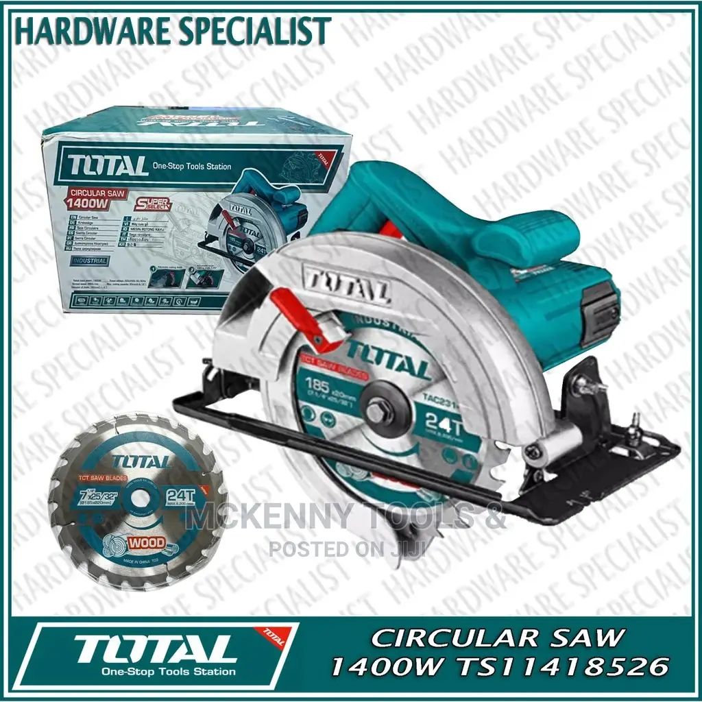 Total Circular Saw 1400w Ts Original Authentic