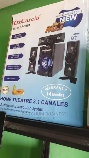 Oxcarcia Home Theater 3.1chinal With Remote