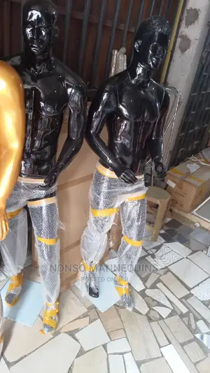 Black Body Fibre Male Full Mannequins