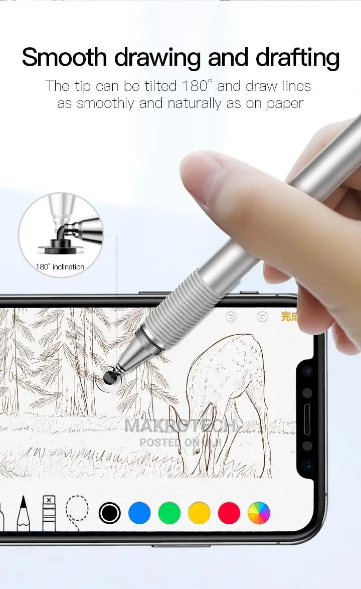 BASEUS 2-in-1 Capacitive Touch Screen Stylus Pen