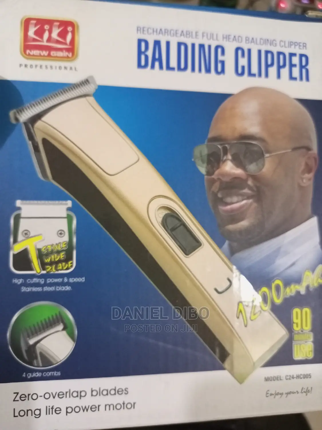 Kiki Rechargeable Balding Clipper