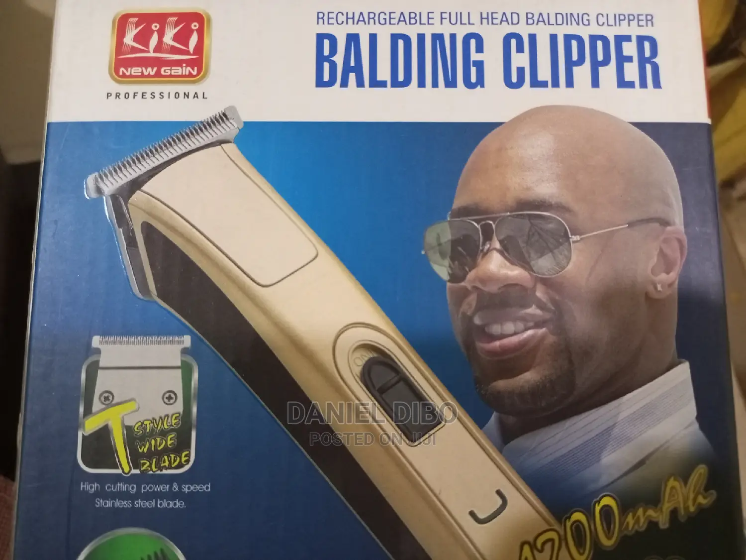 Kiki Rechargeable Balding Clipper