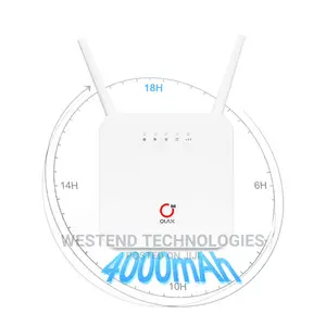 AX6 PRO Dual Band Internet Router 4GLTE 32users Rechargeable