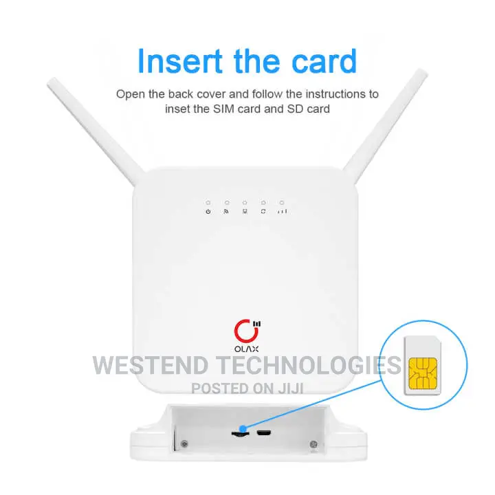 AX6 PRO Dual Band Internet Router 4GLTE 32users Rechargeable