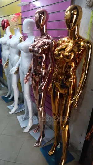 Rose Gold, Gold And White And Female Luxury Clothes Hangers