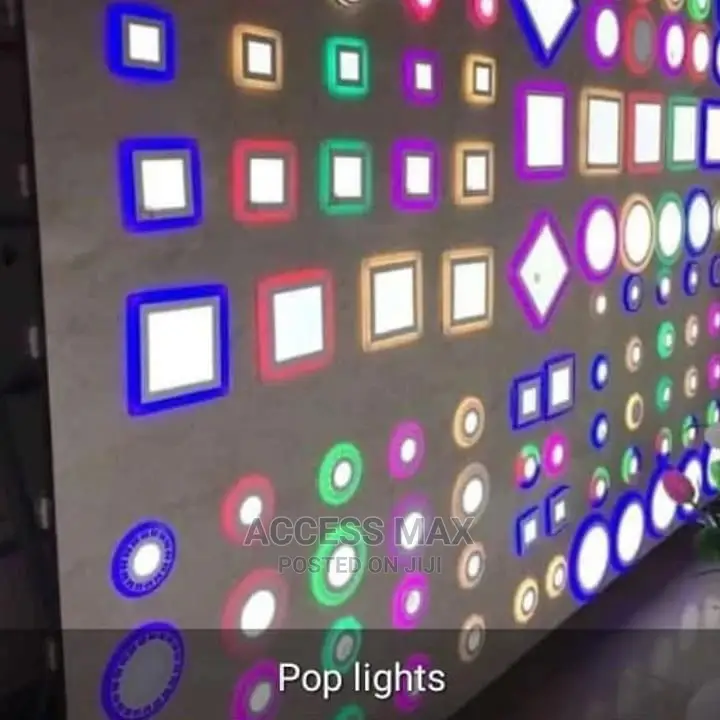 Pop Panel Lights Multiple Colours
