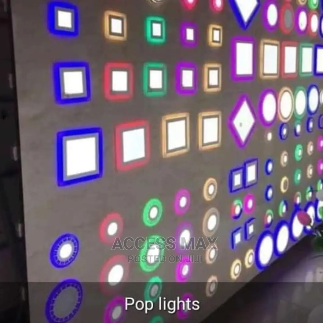 Pop Panel Lights Multiple Colours