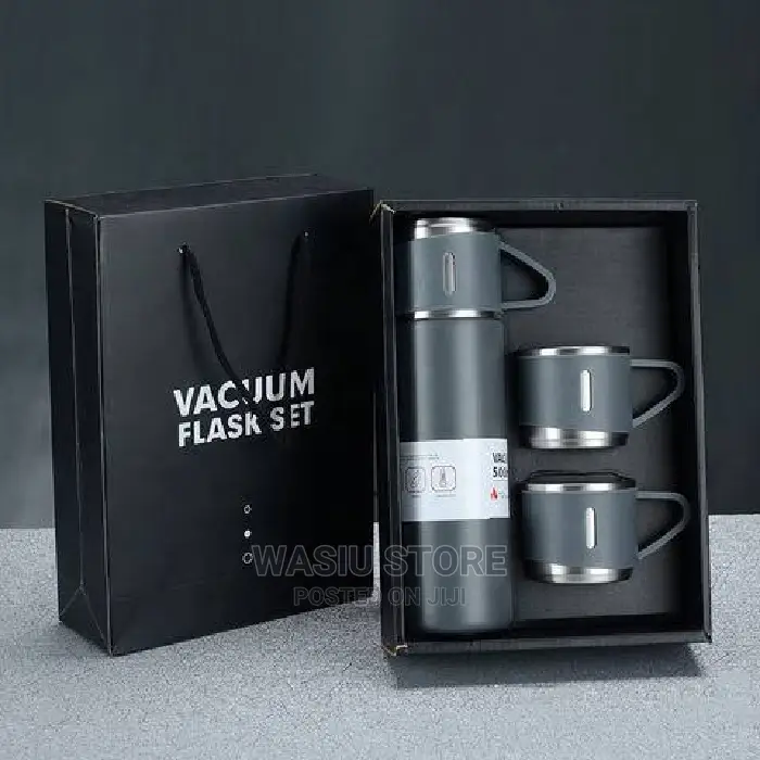 3 in 1 Vacuum Flask Set