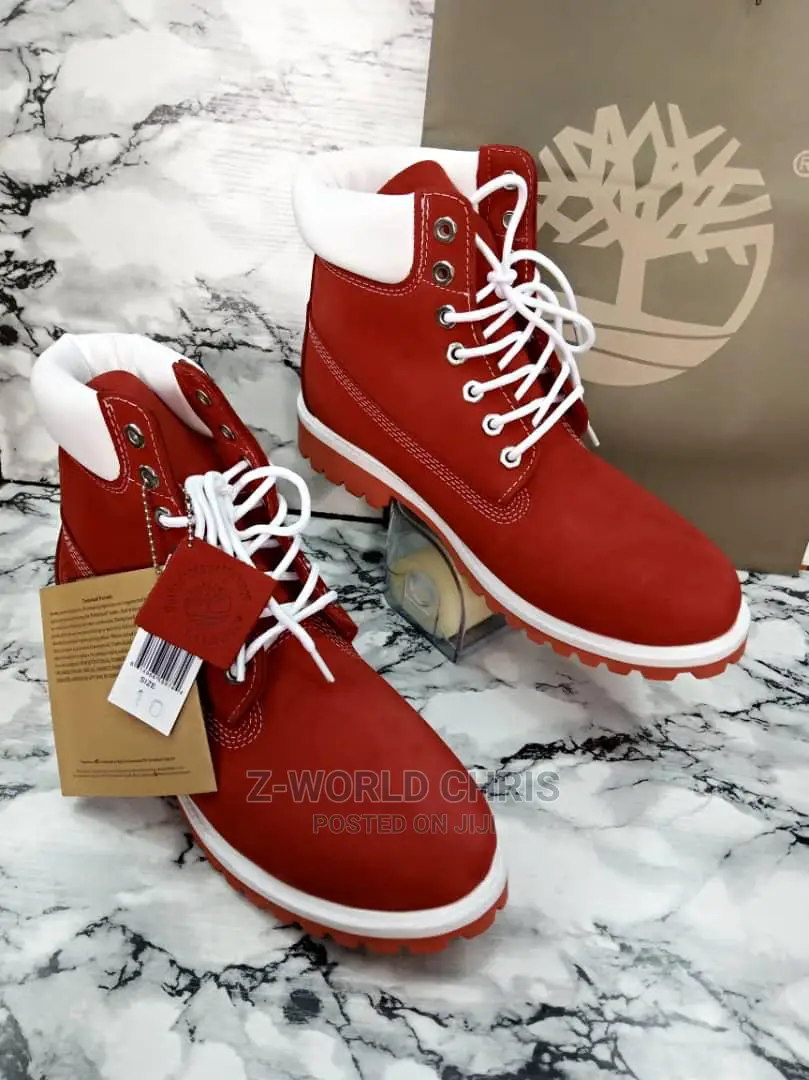 Timberland Men's Red Boot