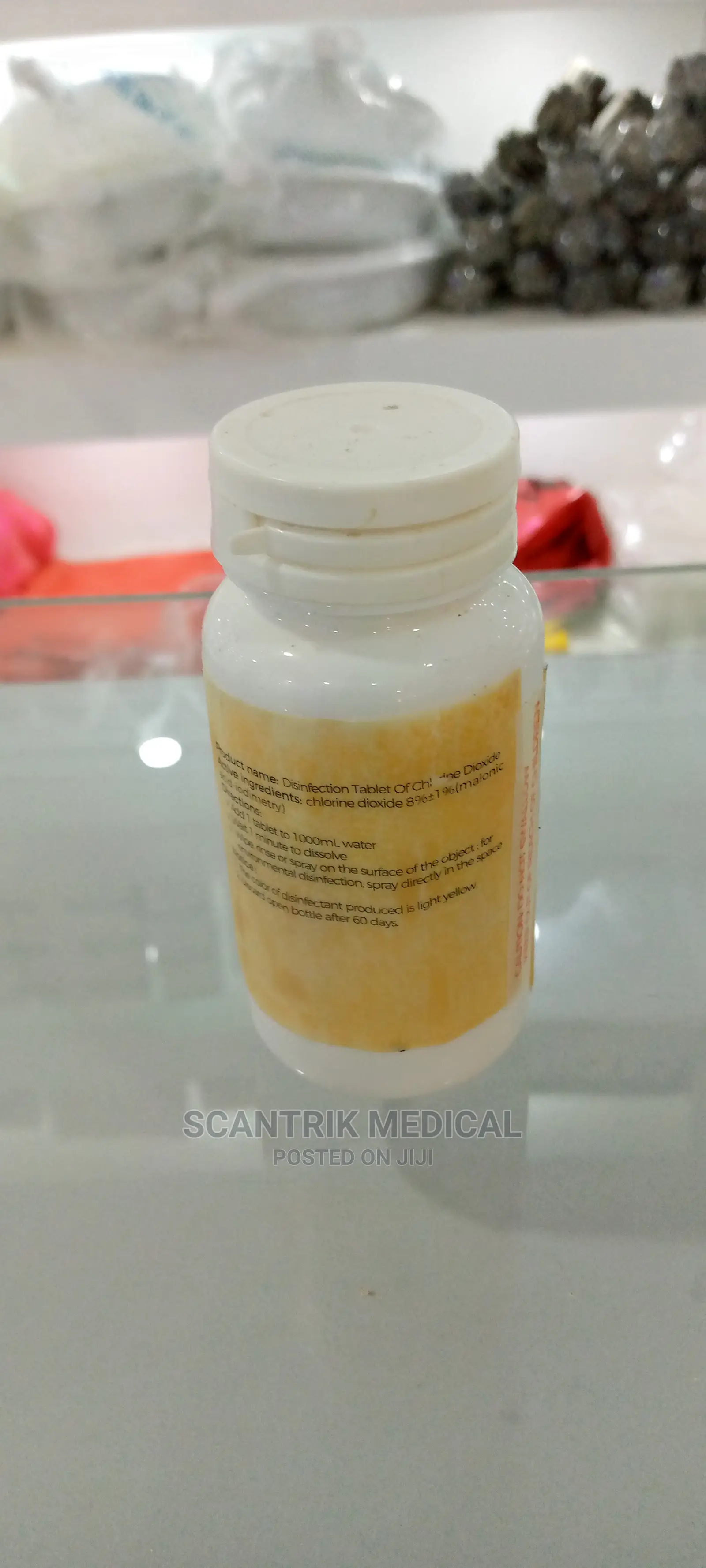 Chlorine Dioxide Disinfectant Tablet