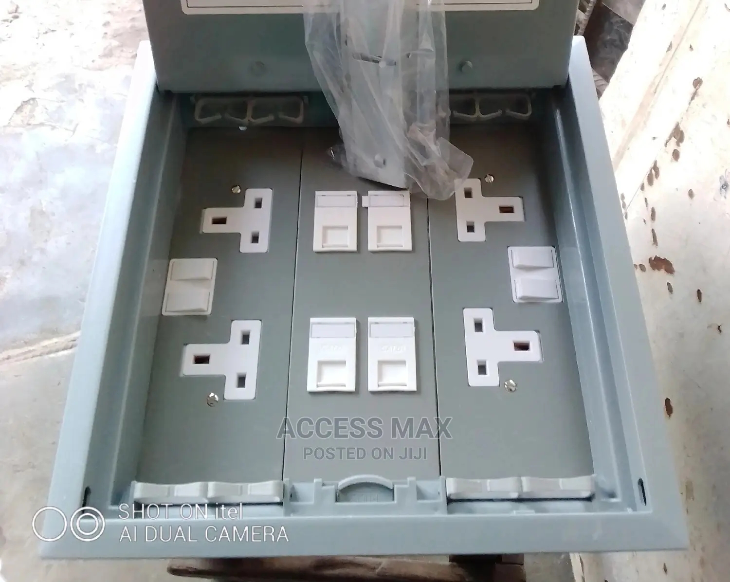 Floor Box With Data