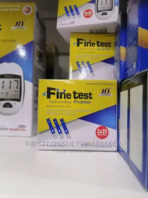 Fine Test Blood Glucose Strip X 50