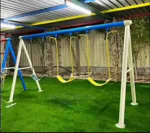 This Is 3 Seaters Iron Swing Set