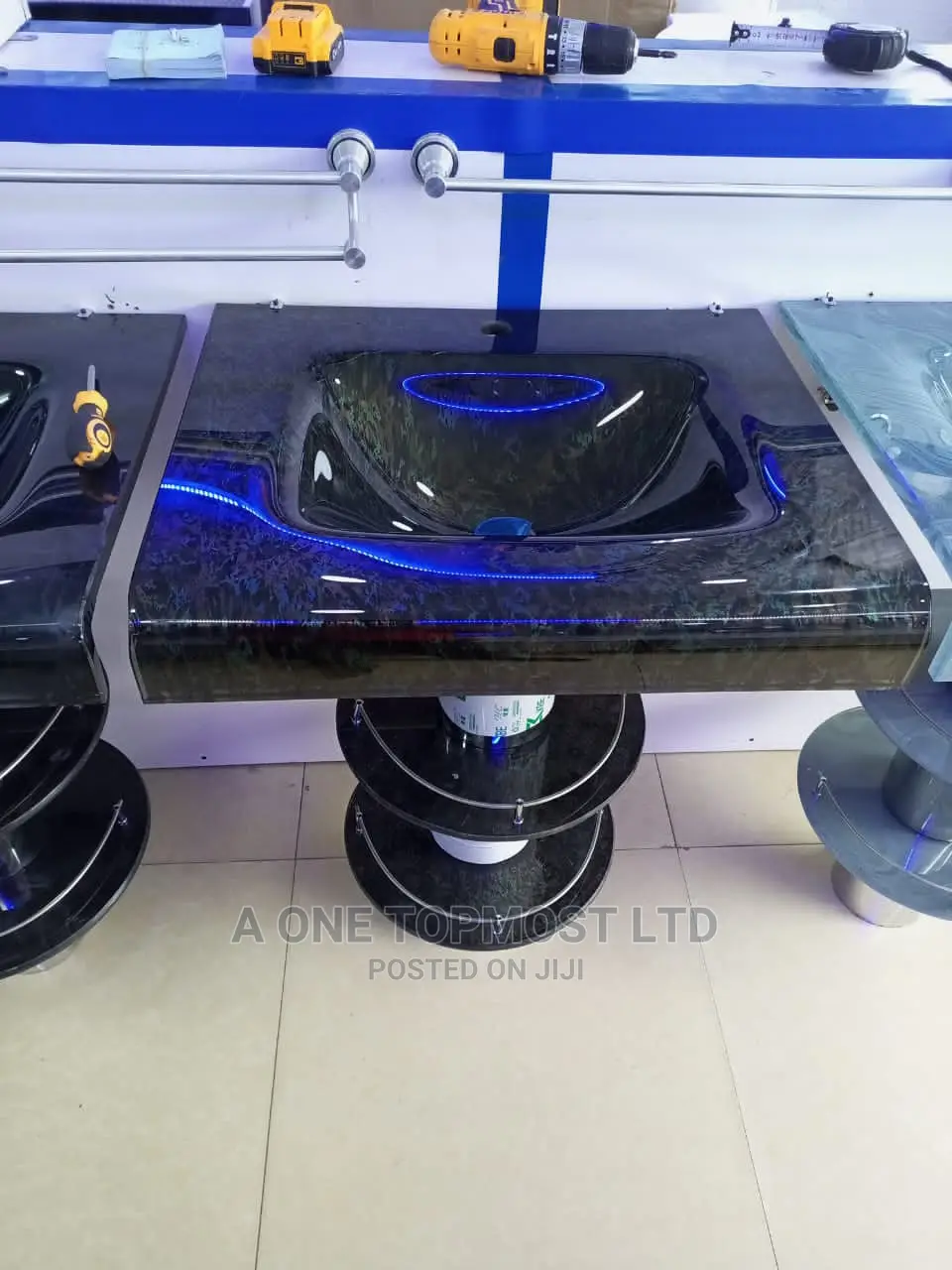 Glass Basin (Marble Color)